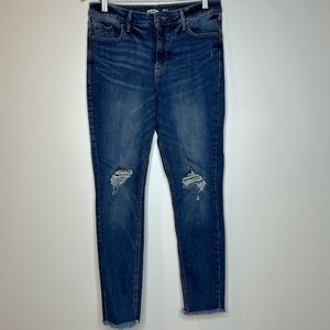 👑 Old Navy Rockstar Super Skinny High Rise Sz 8